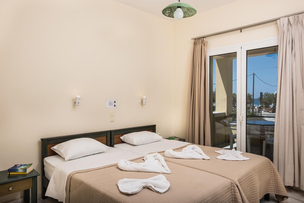 Mythos Beach Hotel Apartments Maleme Exteriör bild
